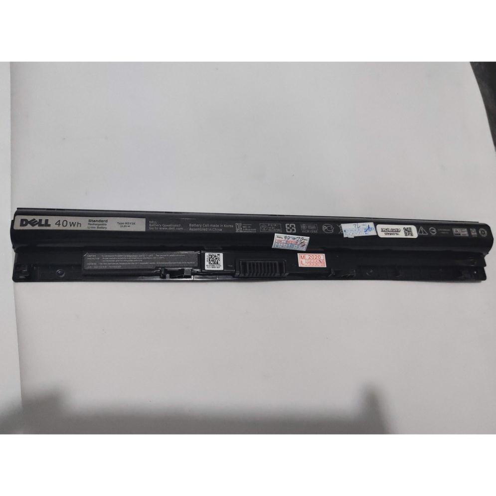 Pin laptop Dell M5Y1K, GXVJ3, 5758, 5755, 5559, 5558, 5555, 5551, 5451, 3451 14.8v 40wh ZIN có logo dell