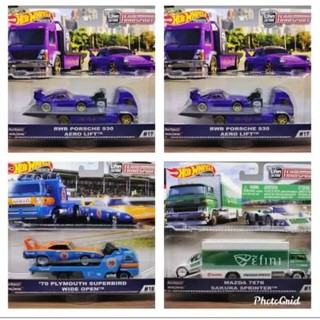HOT WHEELS Xe Hơi Porsche 930 Mazda 787B 70 Plymouth Superbird Aero Đẹp Mắt