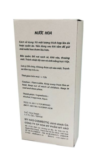 (Nam,nữ)-Nước hoa Eki 50ml