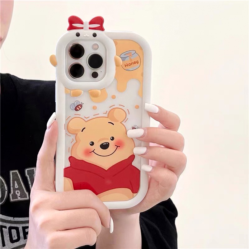 Ốp lưng iphone nơ camera hình vuông gấu pooh 6/6splus/7/7plus/8/8plus/x/xs/11/12/13/pro/max/plus/promax-Awifi B5-32