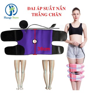 Đai nắn thẳng chân bằng công nghệ áp suất khí giúp bạn có đôi chân thẳng đẹp