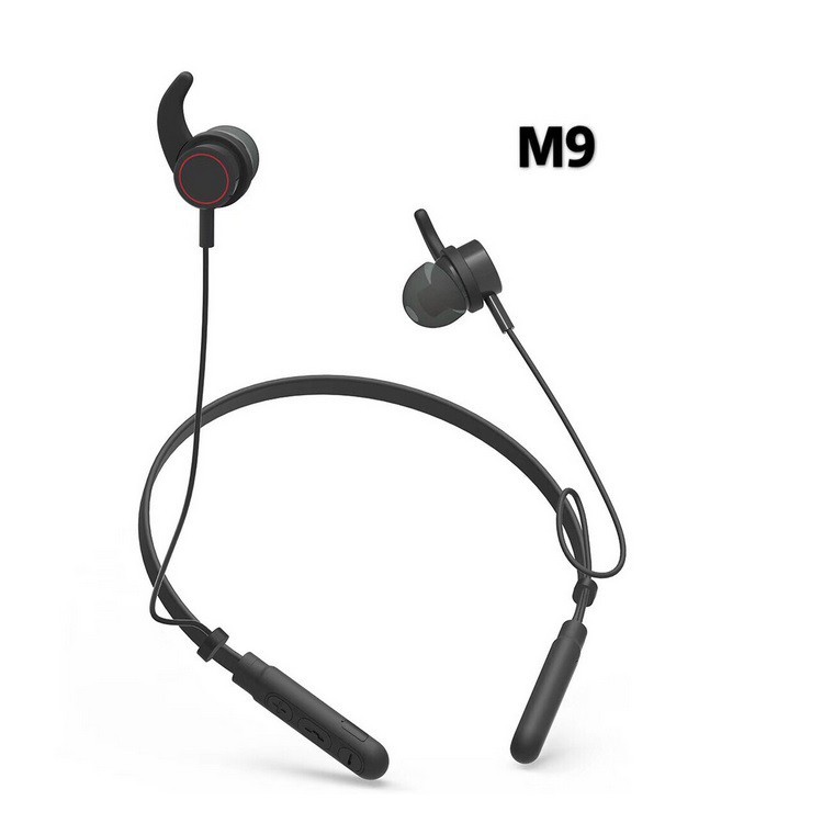Tai nghe bluetooth Relax 4.2 thể thao có dây đeo cổ M9 tích hợp Mic đàm thoại💥SIÊU HOT💥