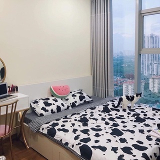 POLY BÒ SỮA - Bộ vỏ chăn ga gối