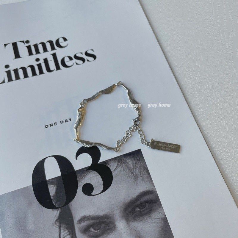 vòng cổ Ngắn Thiết Kế Bất Đối Xứng Phong Cách Hip Hop Đơn Giản