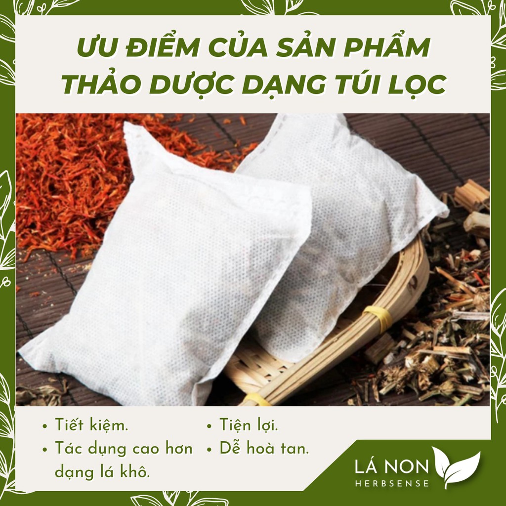 Lá Ngâm Chân Thảo Dược Giảm Căng Thẳng, Đau Nhức Mỏi Xương Khớp, Cải Thiện Mất Ngủ, Lưu Thông Khí Huyết, Giảm Hôi Chân