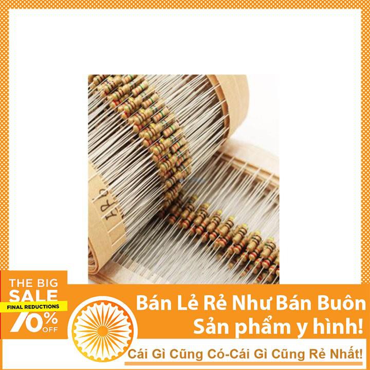 Combo 100 Loại Trở Cắm 0.25w Giá Rẻ-Linh Kiện Điện Tử TuHu