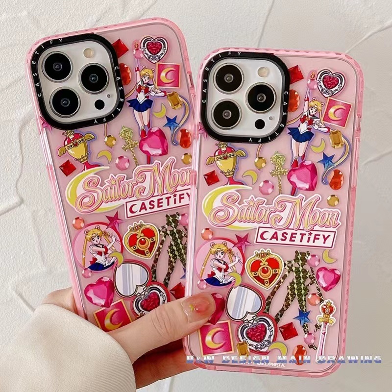 Ốp Điện Thoại Mềm Chống Sốc In Hình Thủy Thủ Mặt Trăng Cho iPhone 13 12 11 Pro MAX IX XS MAX XR i7 8 Plus