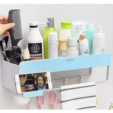 Kệ nhà tắm, kệ nhà bếp đa năng dán cường lực cao cấp Ecoco - ECOCO 1923 ( #kệ #nhà #tắm )