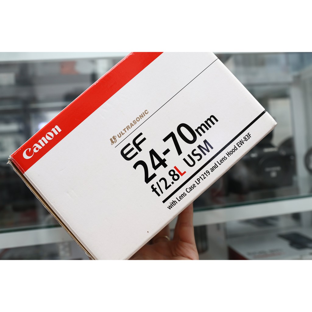 ỐNG KÍNH CANON EF 24-70mm F2.8 L USM - ỐNG KÍNH ĐA DỤNG CHO CANON