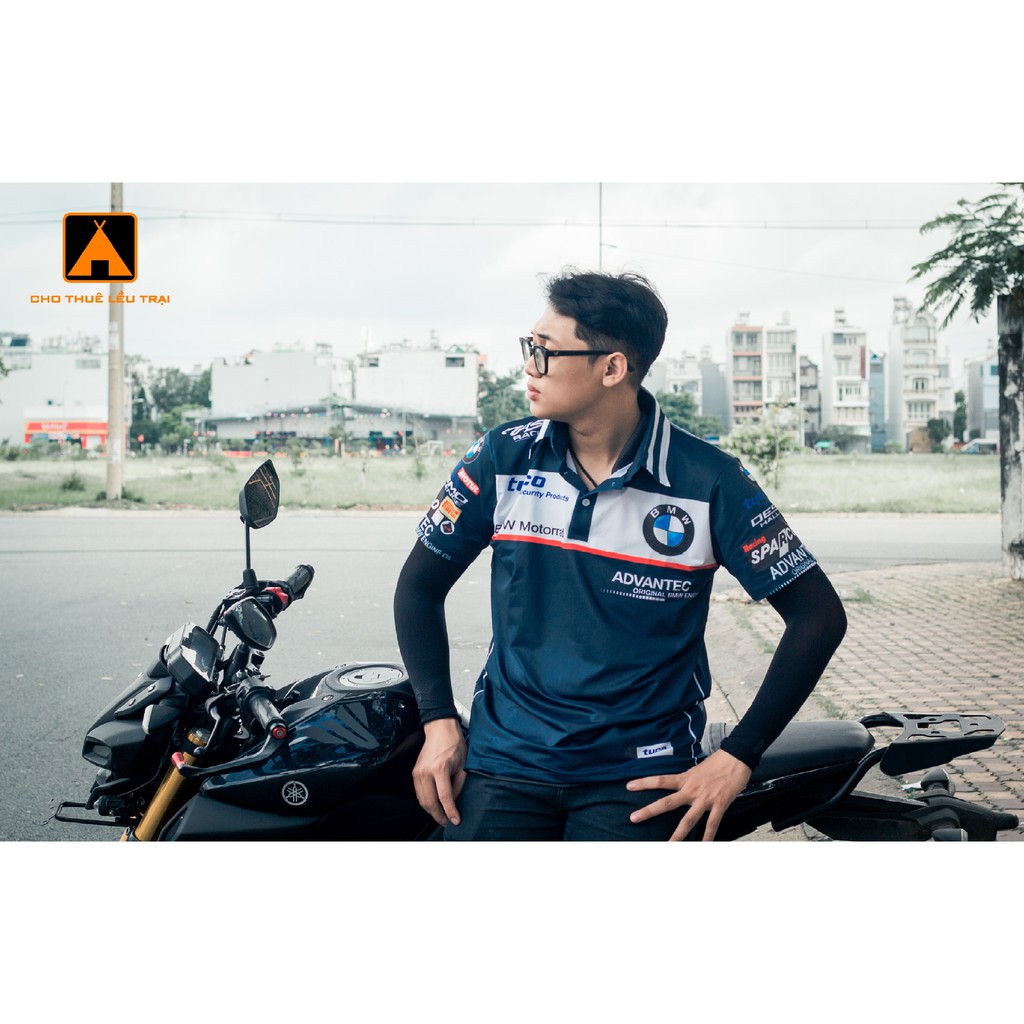 Áo thun có cổ BMW HÀNG CHÍNH HÃNG
