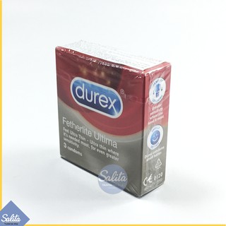 Bao Cao Su Durex Fetherlite Ultima (3pcs) Mỏng Như Màn Sương Khói - Shop Bao Cao Su Salita.vn