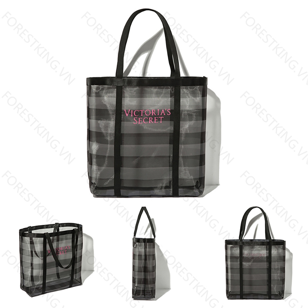 Túi xách lưới cho phái nữ họa tiết Victoria' Secret