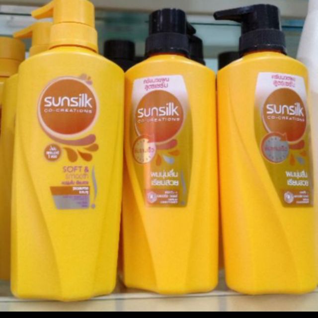 Dầu Gội - dầu xả Sunsilk thái siêu mềm mượt Thái Lan 450ml