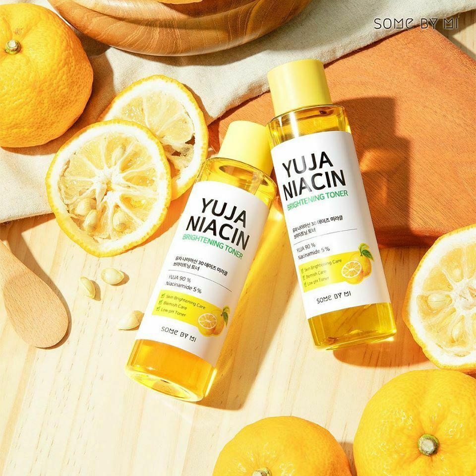 Nước hoa hồng dưỡng trắng sáng da, làm mờ thâm Some By Mi Yuja Niacin Brightening Toner _ Some By Mi Chính Hãng