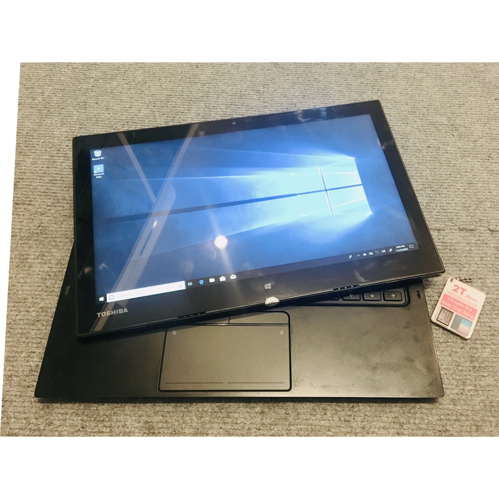 Laptop 2 trong 1 Toshiba Z20 8GB RAM siêu mượt, màn tháo rời được, pin trâu | BigBuy360 - bigbuy360.vn