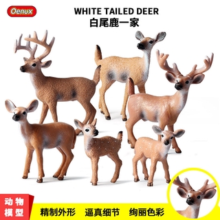 Đồ chơi mô hình con nai phong cách hoang dã cho bé