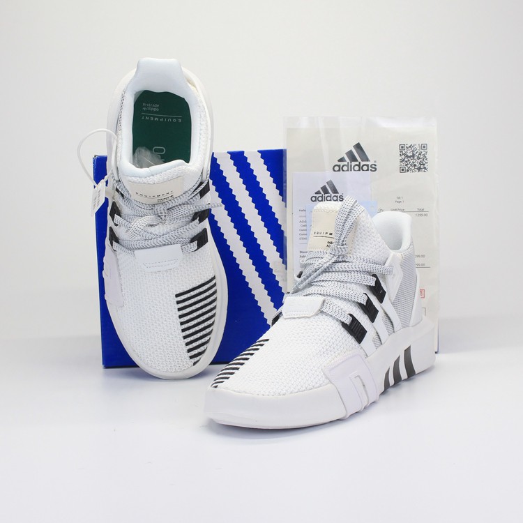 [ FREE SHIP ]🔥 giày thể thao sneaker🔥 EQT trắng kẻ xanh full bill box