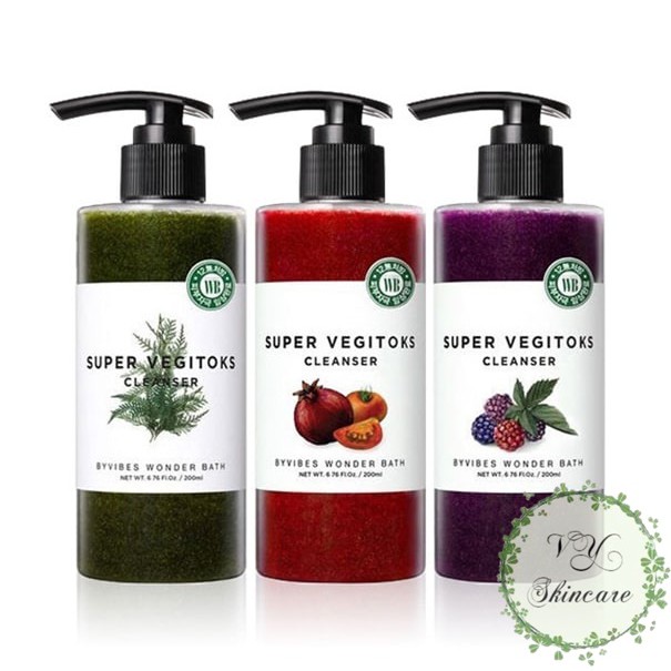 Sữa Rửa Mặt Thải Độc Rau Củ 3 In 1 Super Vegitoks 300ml | BigBuy360 - bigbuy360.vn