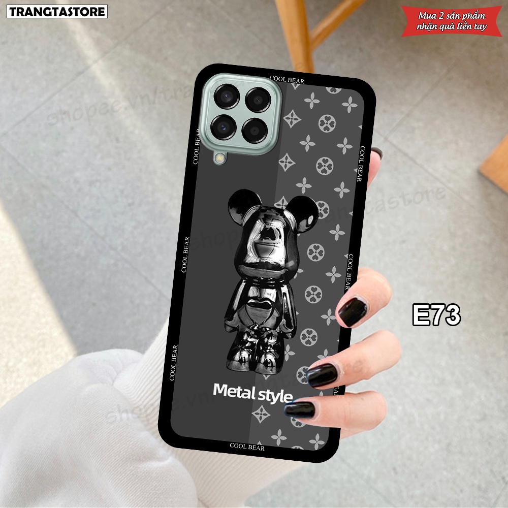 Ốp lưng Samsung M33 5G / M53 5G in hình gấu Bearbrick,Metal Style,Doremon siêu dễ thương chất lượng