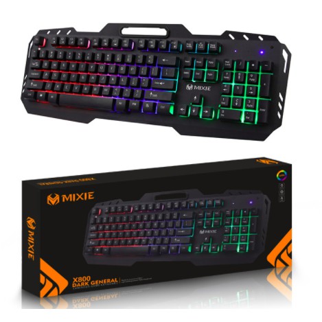 Bàn Phím Máy Tính Chơi Game Có Led Cổng USB Keyboard MIXIE X800