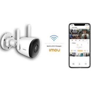 Camera wifi ngoài trời IMOU F22P/ 2022, FullHD1080, hồng ngoại 30m, cảnh báo qua tin nhắn