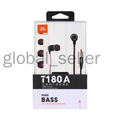 Tai Nghe Nhét Tai JBL T180A Có Dây 3.5mm Dài 100%