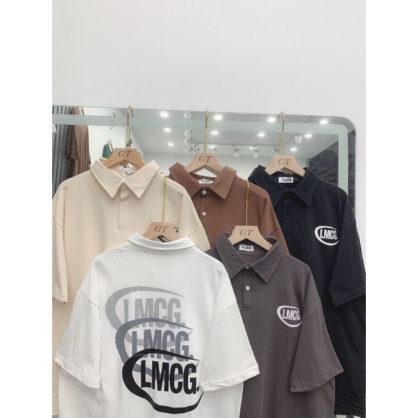 Áo polo tay lỡ 100% cotton mềm mịn hút mồ hôi, nam nữ unisex ulzzang - ẢNH THẬT