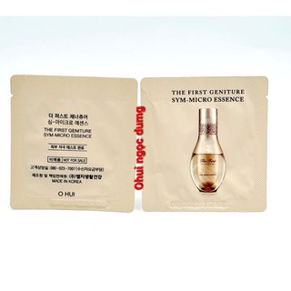 (Combo 2 Gói dùng thử) The first GENITURE Sym Micro Essence tinh chất đại diện thế hệ mới 1ml