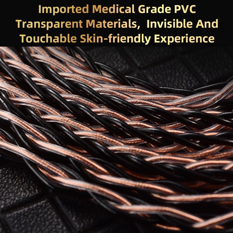 Dây Tai Nghe Mạ Bạc 0.78mm 2 Pin QKZ T1 Chuyên Dụng