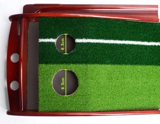 Thảm tập putting gỗ