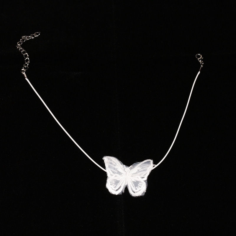 Vòng Cổ Ren Mặt Bướm 23216