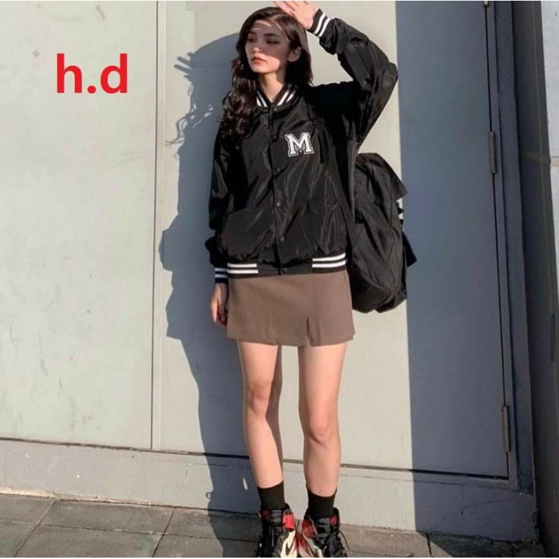 áo khoác bomber gió chữ M | BigBuy360 - bigbuy360.vn