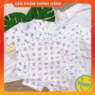 Bộ cộc cài vai Avaler chất Petit hoạ tiết cho bé