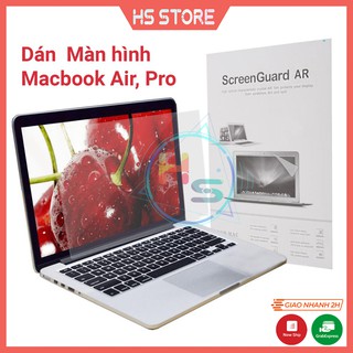 Dán macbook air, pro, retina - miếng dán màn hình macbook full kích cỡ 11.6 inch 13.3 inch 15.4 inch. 16 inch