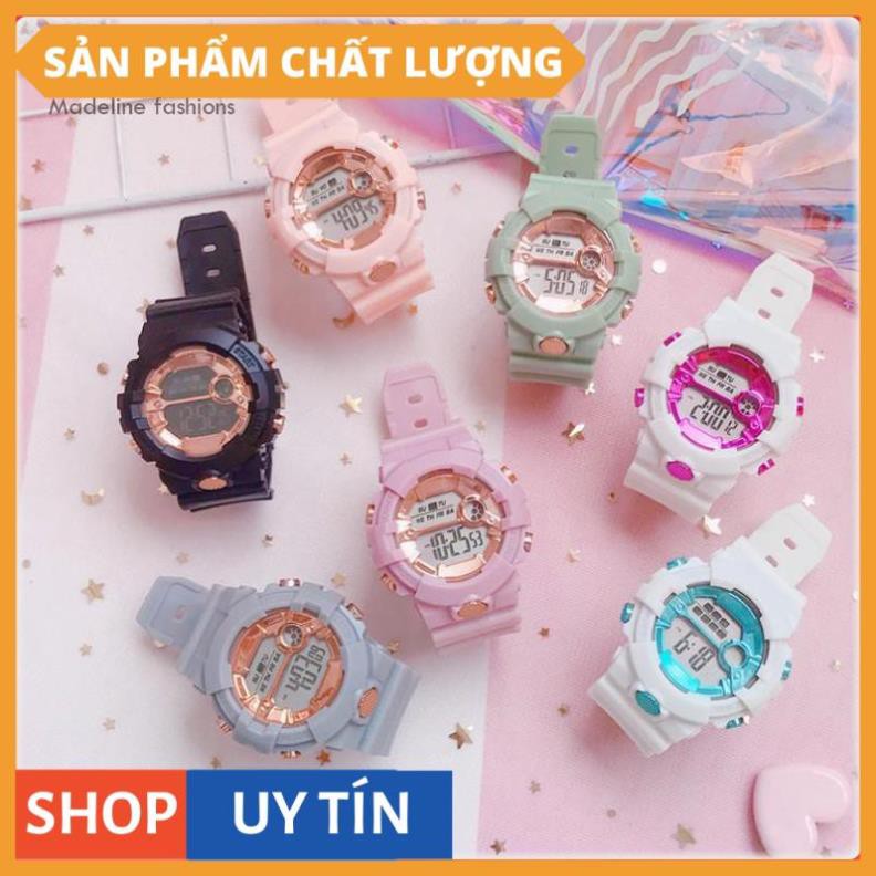 Đồng hồ điện tử nam nữ SPORT AOSUN kiểu dáng thể thao, đầy đủ chức năng, chống nước tốt ( Mã: AAS01 ) [Hàng Cao Cấp]