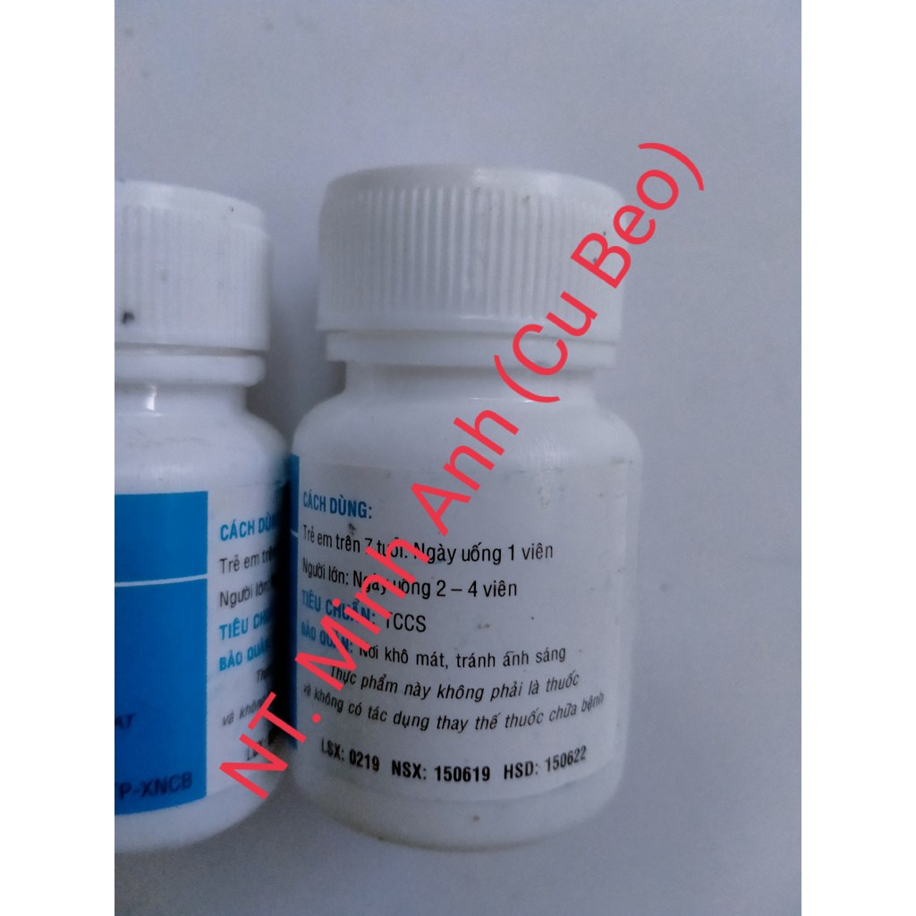 Vitamin B1  Lọ 100 viên nén