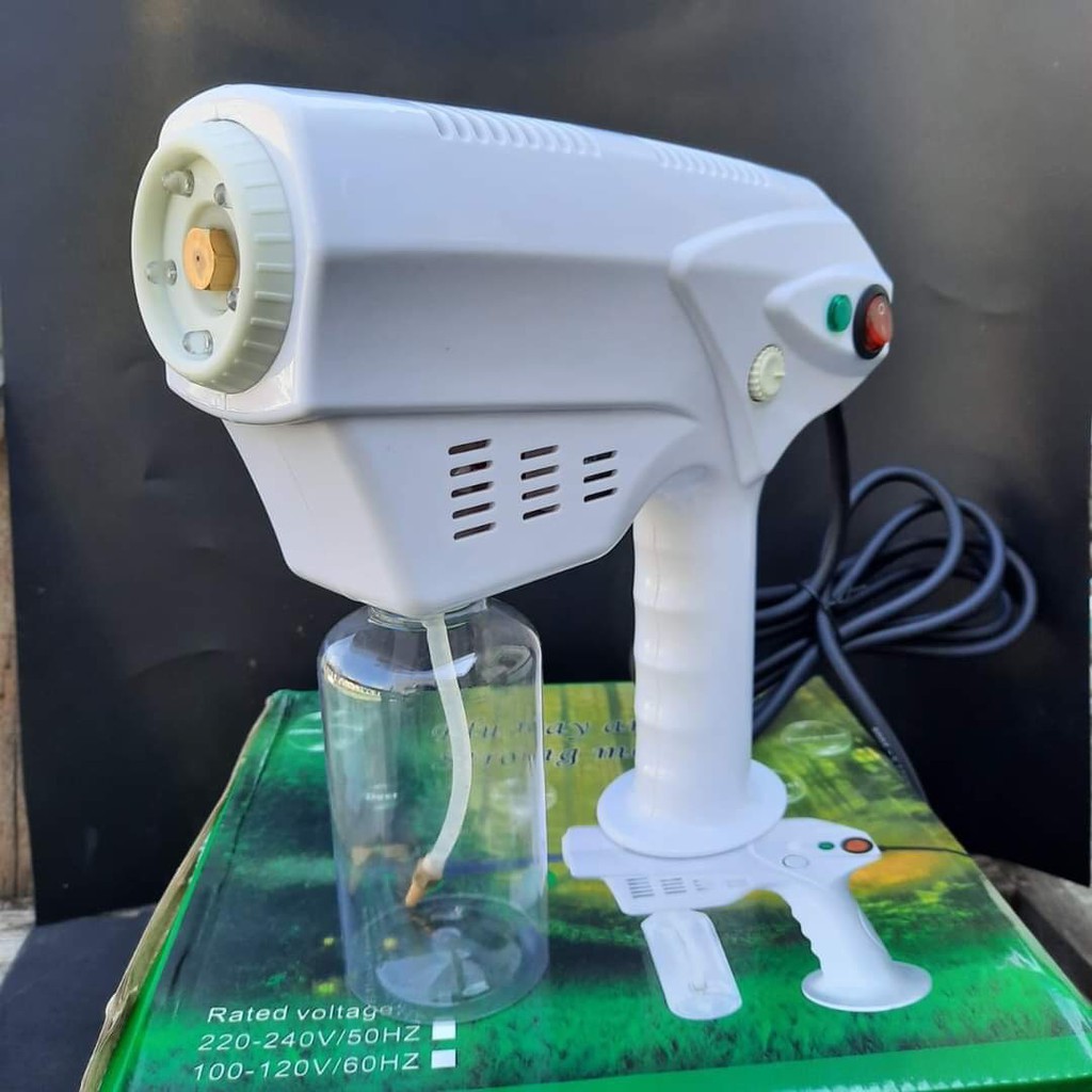 [ Hàng Chuẩn Đẹp]Máy Phun Sương Nano 5 Đèn Led