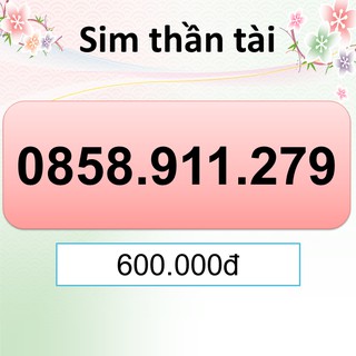 Sim giá rẻ sim vinaphone vina