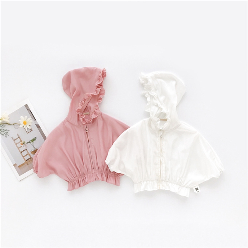 Áo khoác chống nắng thiết kế dễ thương cho bé gái