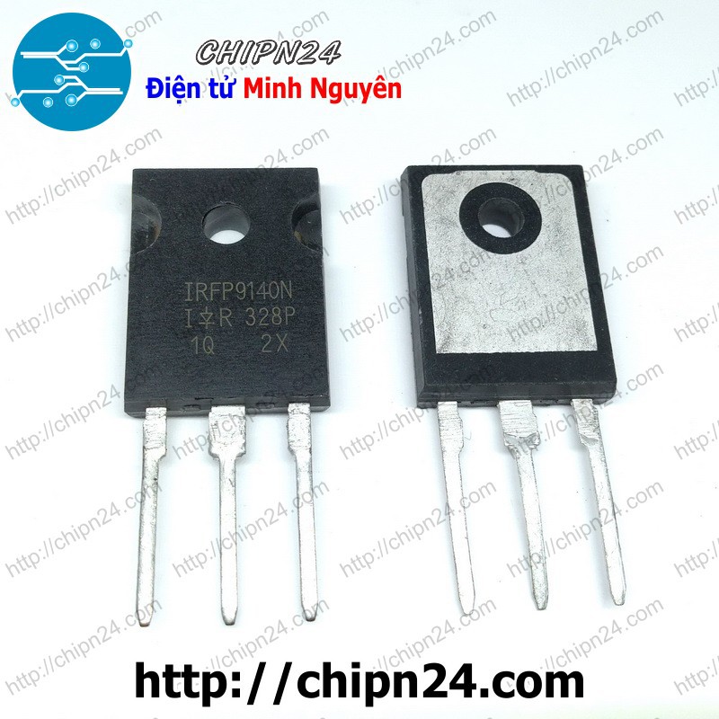 [1 CON] Mosfet IRFP9140 TO-247 21A 100V Kênh P (9140)