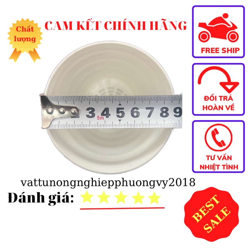 [9X8,8CM] CHẬU TRỒNG SEN ĐÁ HOA MINI ĐỂ BÀN CÓ ĐĨA LÓT BẰNG NHỰA NHIỀU MẦU