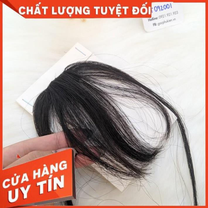 Ảnh  Thật Tự Chụp ☀️ Tóc Giả Mái Thưa Tóc Thật Làm 100%  Từ Sợi Tơ, Bao Nhiệt Độ, Giá Hạt Dẻ, Ảnh Chụp Thật ☀️