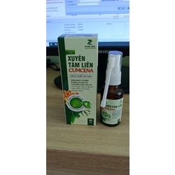 Xịt họng XUYÊN TÂM LIÊN CUMCENA - GIÚP KHÁNG KHUẨN HẦU HỌNG