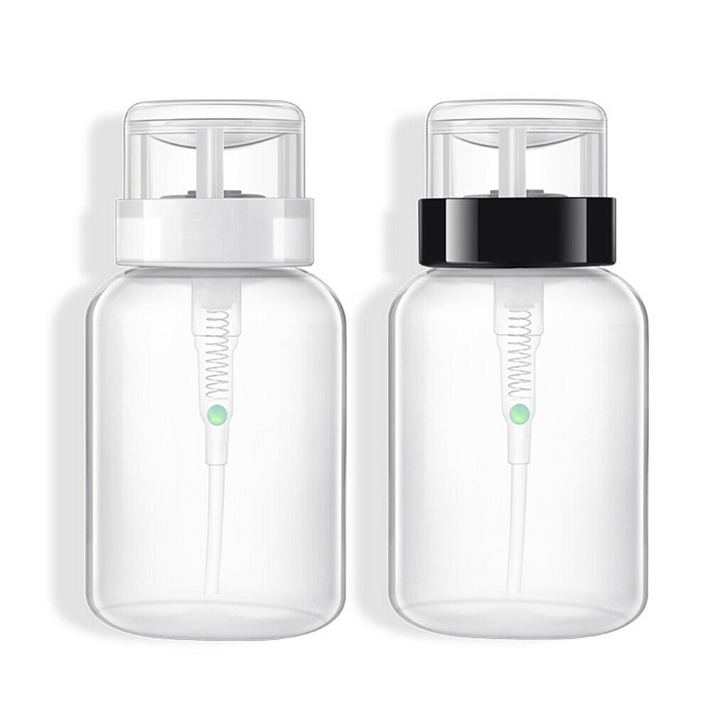 Bình rỗng trong suốt đựng dung dịch tẩy sơn móng tay tiện dụng 200ml