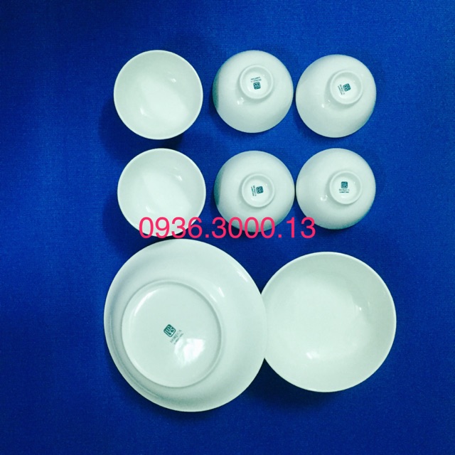 Bộ 8 món chén dĩa Minh Long Horeca cao cấp