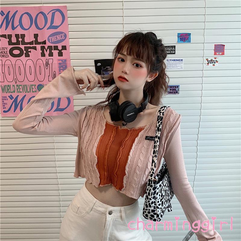 Áo Thun Lửng Tay Dài Thời Trang Dành Cho Nữ