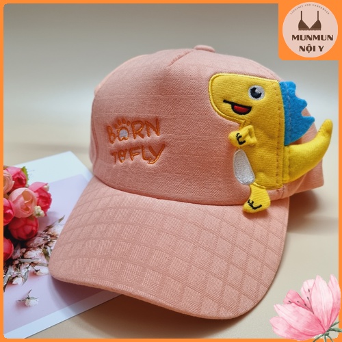 Mũ Nón Người Nhện, Khủng Long cute QUẢNG CHÂU CAO CẤP cho bé 1~5 tuổi, nón cho bé đi học - noiygiagoc