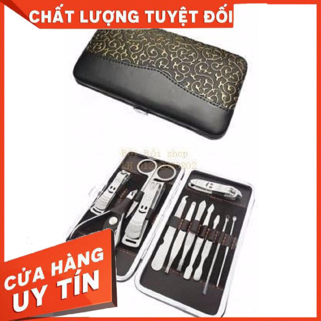 [XẢ KHO+FREE SHIP] Bộ kìm bấm móng tay 12 chi tiết