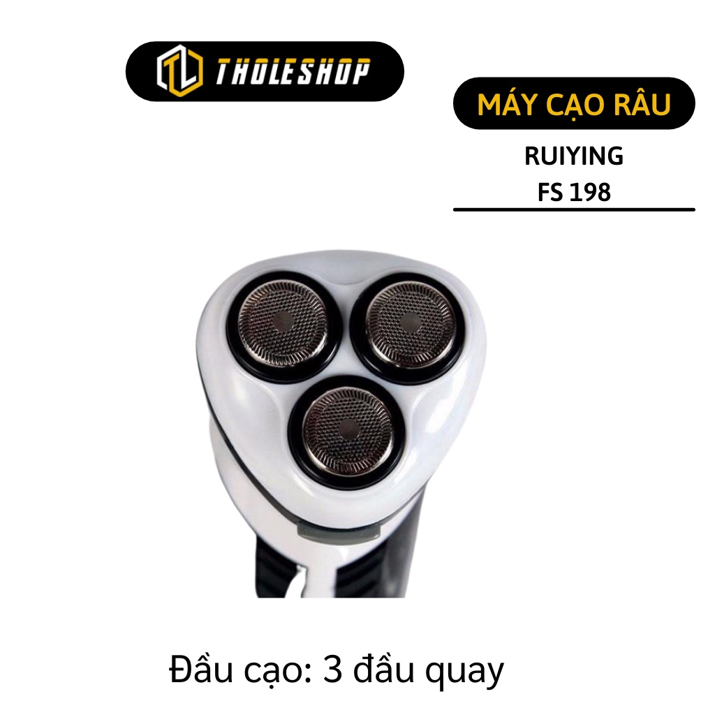 Máy Cạo Râu Ruiying FS198 sạc pin cao cấp tại nhà tiện dụng - Máy cạo lông có đèn led 2581