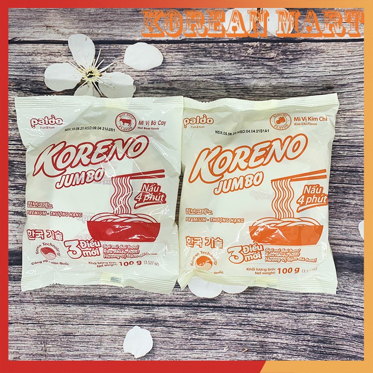 [KoreanMart] 1 GÓI MỲ KORENO 100GR